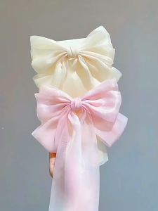Girl Bow Hairpins Korean Hairpin For Women Bowknot Barrettes