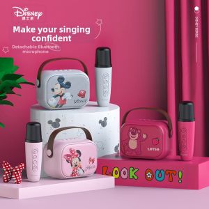 Disney | Disney KD34 Portable Bluetooth Speaker Microphone Set Karaoke Performance Wireless Sound System Neodymium Magnet Single Speaker
