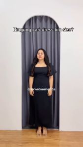 Dress Crinkle Terbaru 2024 / Dress Jumbo Crinkle Airflow / Dress Korean Style