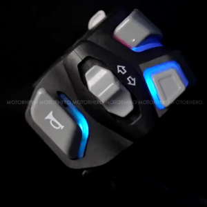 Domino LED Lighted Handle Switch Set for Honda Click V2/NMAX – Universal Motorcycle Control Levers (Multiple Colors)