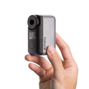 Electric Mini Bicycle Pump Cordless Tire Inflator with Screen Fast Charging 120PSI Max 450mAh Battery Air Compressor