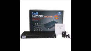 Bộ Chia 1 HDMI Ra 8 Cổng HDMI Hỗ Trợ Hình Ảnh FullHD 2K 4K