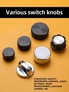 Air Fryer Disinfection Cabinet Electric Pressure Cooker Oven Handle Cap Timer Temperature Adjustment Switch Knob Accessories