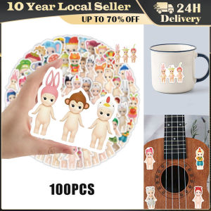 Steve 100pcs Sonny Angel Baby Cartoon Stickers Cute Notebook Decoration Journal Stickers