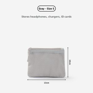 MIRUIDUO | Double-sided Partition Breathable Travel Cosmetic Bag