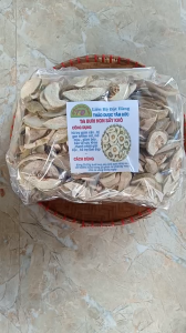 1kg quả bòng non thái lát sấy khô