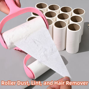 Hair Adhesive Tear Type Roller Dust Paper Portable Pet Sticky Roller Brush Clothes Lint Remover Lint Rollers Brushes