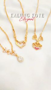 KL 115 - Kalung Dewasa Koye Hello Kitty Permata Cantik Kalung Xuping Lapis Emas Imitasi - Cute