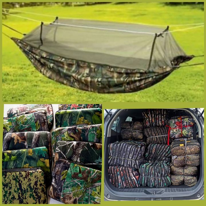 Hammock Military Duyan With Net and Free Tali Lazada PH
