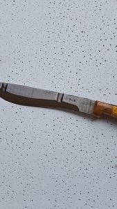 มีดอรัญญิก มีดเดินป่า ทรงมีดเหน็บ อรัญญิกแท้ ยาวรวม16 นิ้ว เหล็กใบเลื่อยตัดหิน ด้ามไม้