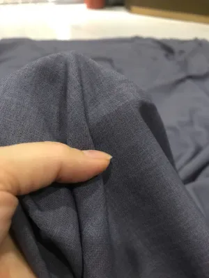 vải cotton lụa hàn màu xám sáng co dãn nhẹ không nhăn _( khổ 1m5) may đầm váy quần vest