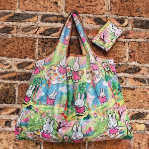 Large Capacity Foldable Portable Small Size Shopping Bag Eco-friendly Durable Cartoon Vegetable Buying Bag Student Travel Essential