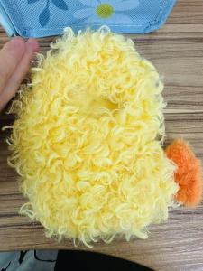 Cute Funny Shrimp Shaped Doll Outfit for Labubu Cute Doll Clothes Fried Shrimp Doll Accessories