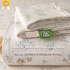 KAMONI | Vải Chắn Giường Hai Lớp Không 100% Cotton
