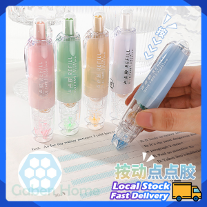 5M Dot Glue Tape Double-Sided Adhesive Roller 360 Degree Rotation Tip DIY Handmade Roller Tape Student Stationery 点点胶