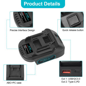 Battery Adapter for EINHELL 18V Battery Converter for Makita LXT 18V Tool Use (Ship Adaptor Only)