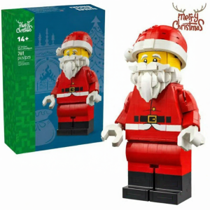 LELE BROTHER | Christmas Santa Claus Figure Enlarged Edition Building Toy