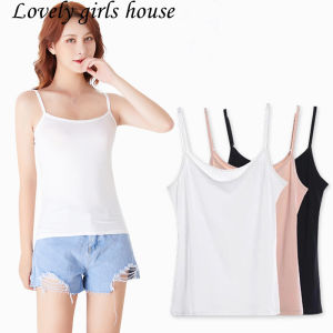 Lovely girls house Womens Elastic Stripe Singlet Girl Fashion Comfortable Breathable Tank Camisoles Top for Women