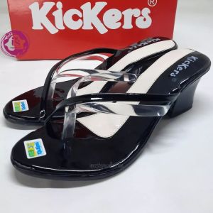 sandal wanita sandal perempuan sandal cewek hils heels hel hil sandal pesta kondangan hajatan japit bening hils bening kaca transparan