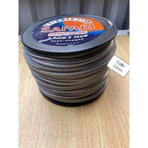 150M Cước Cắt Cỏ Vuông Gai SAFARI NHẬT BẢN 3.0mm-3.5mm-4.0mm