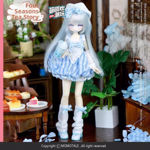 MENGYUANHUAN | Hộp Quà BJD Mô Hình Búp Bê Động Tea Season Story