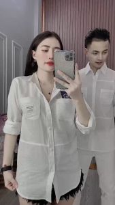 Áo Sơ Mi đũi - áo đũi Nam Tay Dài Vải Đũi Phối Loang Màu Cao Cấp Phong Cách Sang Trọng Lịch Lãm quang_thời_trang