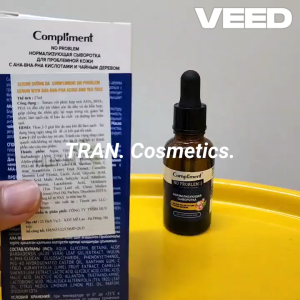 Serum Compliment AHA BHA Serum AHA Compliment Dành Cho Da Dầu Mụn Se Khít Lỗ Chân Lông Làm Đều Màu Da - TRAN Cosmetics