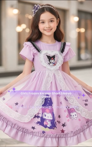 Girls Dress New Frozen Dress Princess Skirt Children Cotton Sequins Dress Kids Girl Fashion Clothing