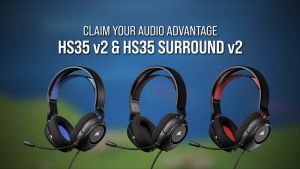 Corsair HS35 SURROUND v2 Multiplatform Gaming Headset