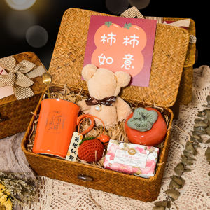 2025 New Teachers Day Gift Pomegranate Gift Box for Female Teachers High End Practical Small Gift Kindergarten Teachers