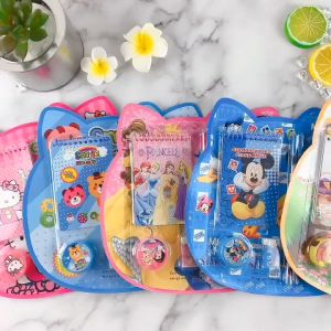 Zaman Now - Stationary Set Karakter Kartun / Set Alat Tulis 8 In 1 / Set Alat Tulis Kartun Lucu / Stationery Set 8 In 1 Lucu