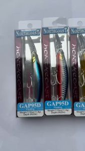 เหยื่อปลอม NorthCoast GAP95D ตัวเบ็ด 4X