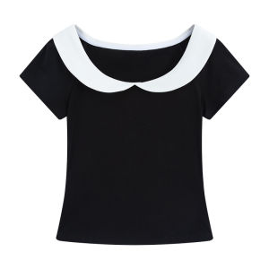 JULULOOK | Áo Thun Đính Cổ Giảm Cân