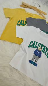 Áo thun QC in hình cho bé trai