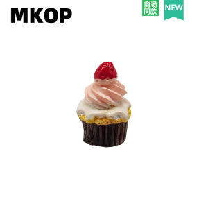 MKOP 3D Ribbit Berry Cake Shoe Decorative Buttons Fashionable Cross/Crocs Shoe Lacing Accessories