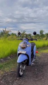 Skotlet Stiker Motor Ice Blue Pastel Glossy