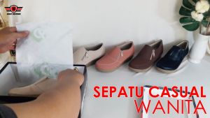 CBR SIX Sepatu Kasual Slip-on Mules Wanita CBR SIX Monica series