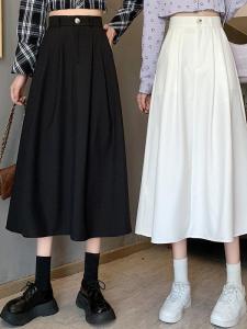 French Style High Waist A-Line Mini Skirt Women Summer Thin Long Skirts Half Skirt Small Size 2025 New Umbrella Skirt