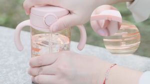 Richell Axstars Strawcup 200ml | LightweightUnique leakproof air-valve Recommended for 7 months and up