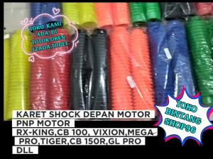 Karet Shock Tele Depan KLX Besar Trail KLX 150 CRF KTM YZ85 WR 155 TS 125 RX-KING CB 100 VIXION MEGA PRO TIGER CB 150R GL PRO DLL