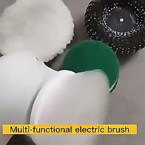 Usb Rechargeable Kitchen Dishwashing Brush Sink Cleaner Bathroom Bathtub Clean Brush Spin Scrubber Electric Cleaning Brush
