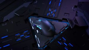 Chuột chơi game không dây ASUS ROG HARPE ACE AIMLAB BlacK - Hàng Chính Hãng