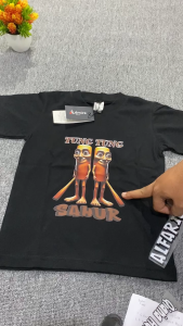 ( FREE NAMA ) BAJU KAOS ANAK ANAK TUNG TUNG SAHUR KAOS ANAK TUNG TUNG TUNG SAHUR 2