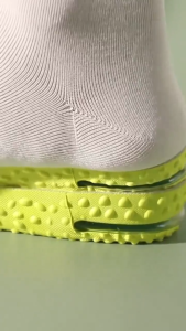 Popcorn PU flooring shoes absorb impact strength add height for men and women 1.5 / 2.5 / 3.5 cm