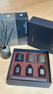 【Local Ready Stock】Home Fragrance Aroma Reed Diffuser | Elegant Design | Luxury Diffuser | Gift Ready Air refresh 150ML