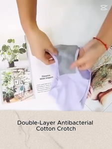 Women’s Seamless Panties Ice Silk Comfortable Underwear Travel Hotel Daily Use Holidays Staycations