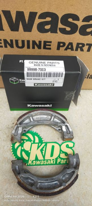 kampas rem belakang motor Kawasaki ZX 130 -99998-7003 Suku Cadang