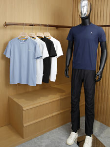 เสื้อยืดคอตั้งแห้งเร็ว 7A ผ้าตาข่ายโซโลนา ระบายอากาศได้ดี สำหรับผู้ชายและผู้หญิง กลางแจ้ง แขนสั้น ทรงหลวม ทรงหลวม