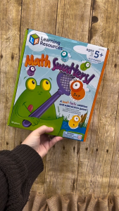 (ของแท้ USA 3 - 8 ขวบ) บอร์ดเกมเด็ก บวก ลบเลข Math Swatters SM0221 GM Kids เกมกระดาน คณิต