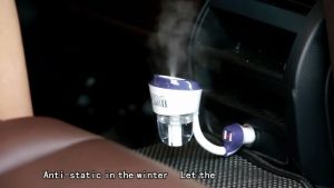 100% ORI Nanum 12V II Car Humidifier dual USB charger Car Aksesoris Air Purifier Aroma Oil Diffuser